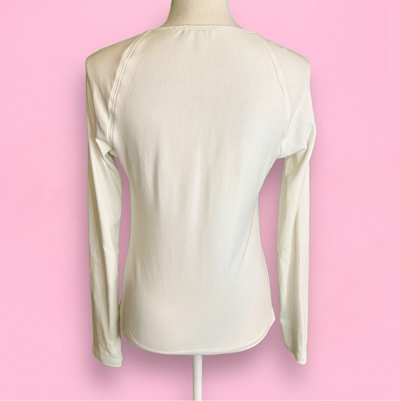 A.L.C. ‘Halley’ White Ruched Long Sleeve Shirt Size XS ASO The View - Picture 12 of 16